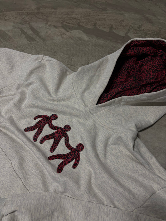 THE 3-MAN HOODIE (GREY)