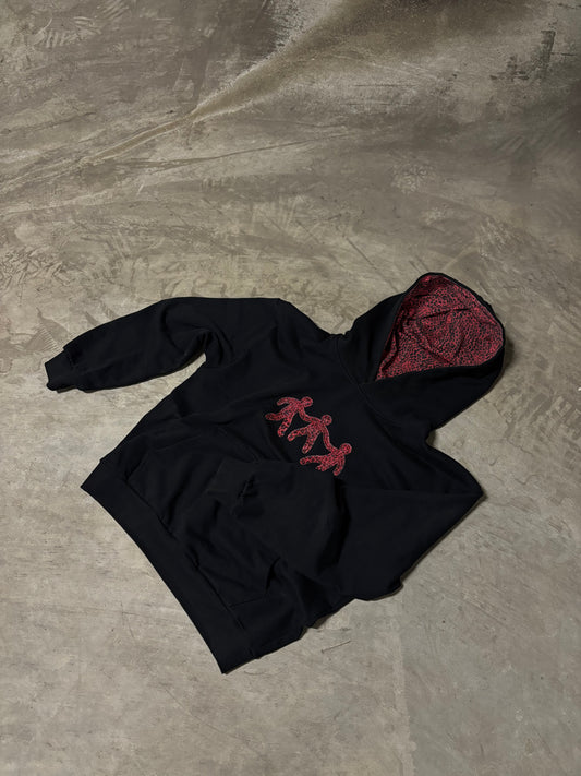 THE 3-MAN HOODIE (BLACK)