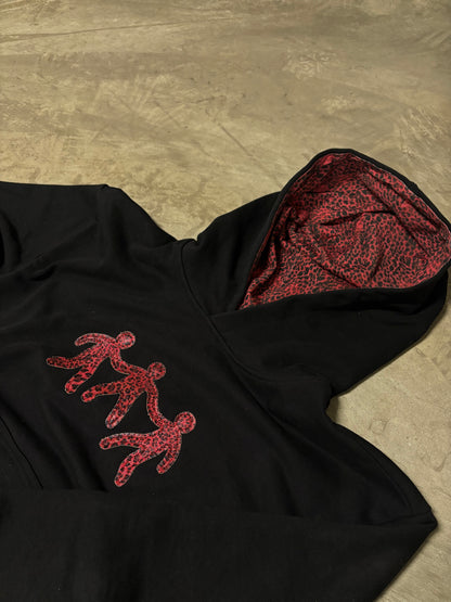 THE 3-MAN HOODIE (BLACK)